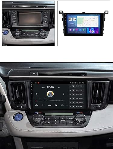 8 + 128 GB 8 Çekirdek araba android müzik seti Toyota RAV4 için 2013 2014 2015 2017 2018 Bluetooth Araç Radyo
