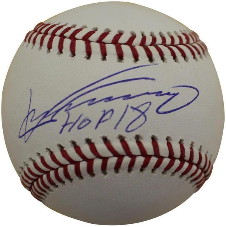 Vladimir Guerrero İmzalı / İmzalı Montreal Expos OML Beyzbol HOF JSA 23834-İmzalı Beyzbol Topları