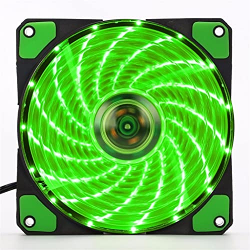 SDFGH Bilgisayar Soğutma Kutusu Sessiz Kauçuk Konektörlü 15 adet LED Sessiz Soğutucu (Renk: E, Boyut: 1)