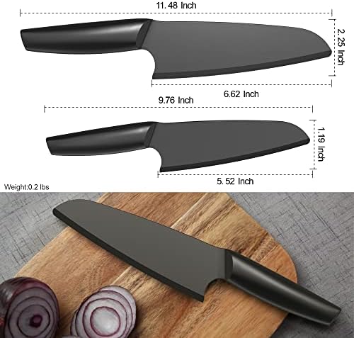 AİLUROPODA Naylon Bıçak | Yapışmaz Tavalar için 2 ADET Naylon Bıçak / Meyve, Sebze ve Ekmek Kesmek için Naylon Bıçak