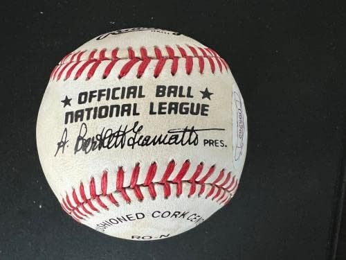 Willie Mays İmzalı Ulusal Lig Giamatti Beyzbol Jsa coa İmzalı Beyzbol Topları İmzaladı