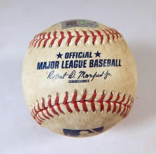 2022 Pittsburgh Pirates Maçında Cincinnati Reds Kullanılmış Beyzbol Nick Senzel HBP 2-Oyun Kullanılmış Beyzbol Topları