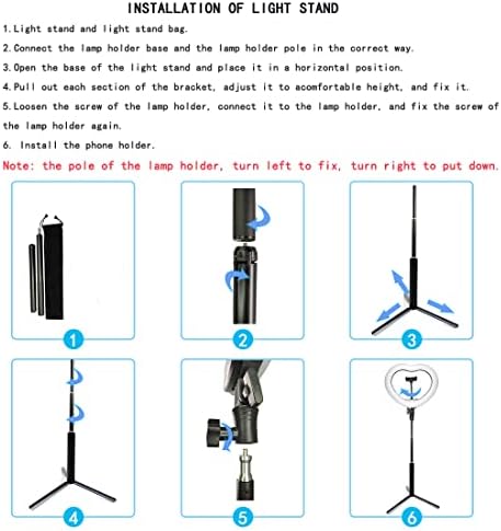 RANKTOP ışık standı Tripod, Ayarlanabilir 5ft Webcam Standı Yüksekliği 2ft ila 5ft ışıklar için Stand, Fotoğraf Fotoğraf