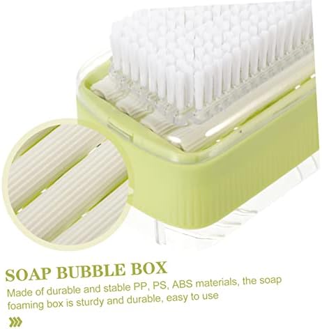 Veemoon 3 adet Kutu Rulo Sabun Köpük Kutusu Sabunluk Çamaşır Fırçası Seyahat Sabun Kutusu Köpük Sabunluk Banyo Sabunluk