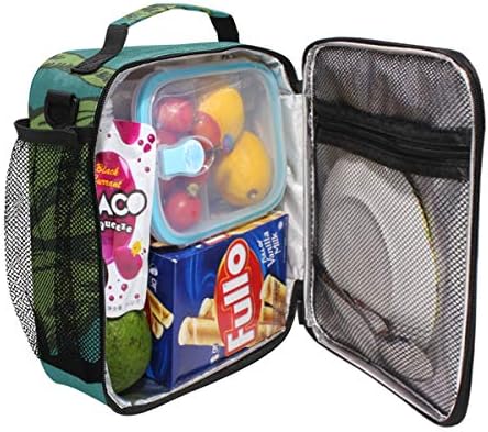Öğle yemeği çantası Yalıtımlı Kutular Soğutucu Öğle Yemeği Çantası Kaykay Dinozor Organizatör Konteynerler Piknik