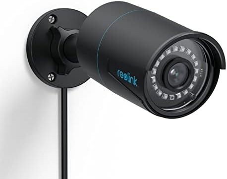 REOLİNK Güvenlik IP Kamera Açık, 5MP Ev Gözetim Açık Kapalı PoE Kamera, İnsan / Araç Algılama, 100Ft IR Gece Görüş,