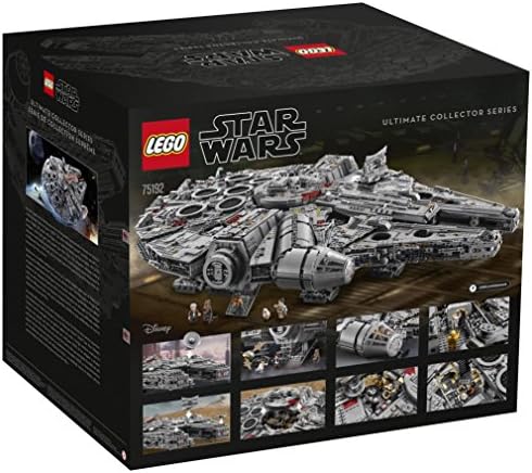 LEGO Star Wars Ultimate Millennium Falcon 75192-Uzman Yapı Seti ve Yıldız Gemisi Model Seti, Film Koleksiyonu, Klasik