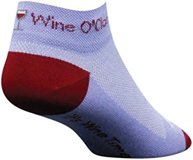 SockGuy kadın Şarap Saat Çorap Ayakkabı Boyutu 6-10 / Erkek Ayakkabı Boyutu 5-9 Mor