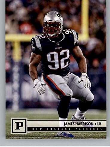 2018 Panini NFL Futbol 191 James Harrison New England Patriots Resmi Ticaret Kartı