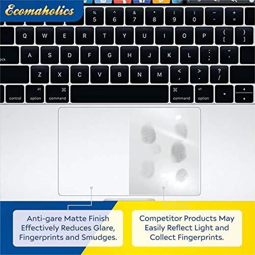 (2 Adet) Ecomaholics Dizüstü Dokunmatik ped Koruyucu Kapak Dell Inspiron 5567 15.6 inç Laptop için, şeffaf Parça ped
