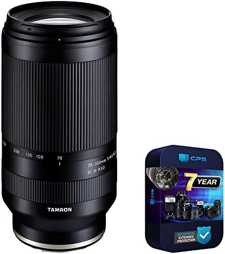 Tamron 70-300mm F/4.5-6.3 Di III RXD Lens A047 Sony E-mount Tam Çerçeve Aynasız Paketi ile 7 Yıl CPS Gelişmiş Koruma