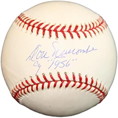Don Newcombe İmzalı OML Beyzbol İmzalı w / CY Dodgers MLB MR548747-İmzalı Beyzbol Topları
