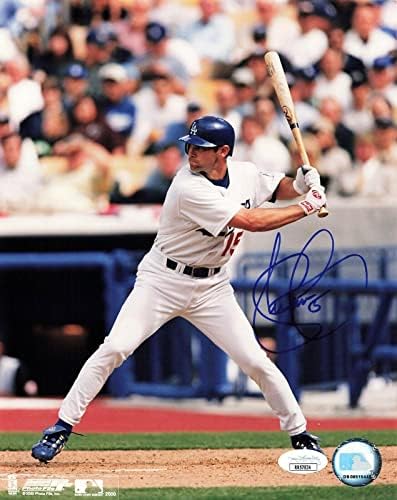 Shawn Green İmzalı 8x10 Los Angeles Dodgers (JSA RR57834) - İmzalı MLB Fotoğrafları