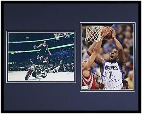 Derrick Williams İmzalı Çerçeveli 16x20 Dunk Fotoğraf Seti JSA Timberwolves Arizona - İmzalı NBA Fotoğrafları