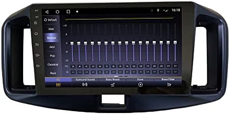 Android 10 Autoradio Araba Navigasyon Stereo Multimedya Oynatıcı GPS Radyo 2.5 D Dokunmatik Ekran forDAİHATSU MİRA