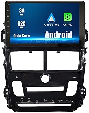 Android 10 Autoradio Araba Navigasyon Stereo Multimedya Oynatıcı GPS Radyo 2.5 D Dokunmatik Ekran Toyota VİOS / Yaris