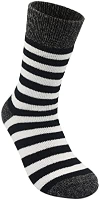 Çığ Kadın Termal Mürettebat Çorapları, Kadınlar için Yumuşak Astarlı Termal Çoraplar 1'li Paket