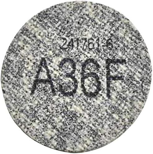 Birleşik Aşındırıcılar SAİT 50301 A36F 2 SAİT-LOK-R Pamuk Lifi Alüminyum Oksit Kaplama Diskleri, 25'li paket