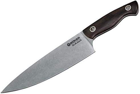 BOKER Grenadill Saga Şef Bıçağı, Siyah