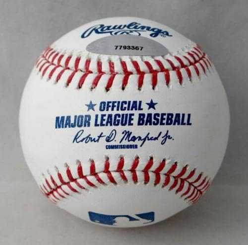 Jeff Bagwell İmzalı Rawlings OML Beyzbol HOF-Tristar ile * Mavi İmzalı Beyzbol Topları