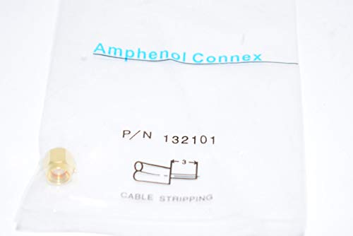 AMPHENOL CONNEX 132101 RF / KOAKSİYEL, SMA Fiş, STR, 50 OHM, Lehim