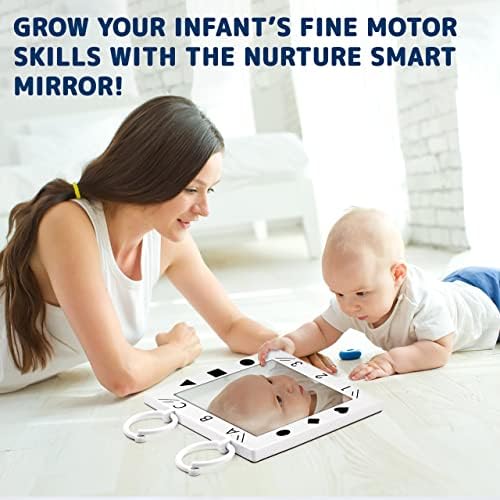 Akıllı Bebek Aynasını Besleyin, Doktor Bebekler için Büyük Beşik, Zemin veya Duvar Aynası Tasarladı-Bebekler için