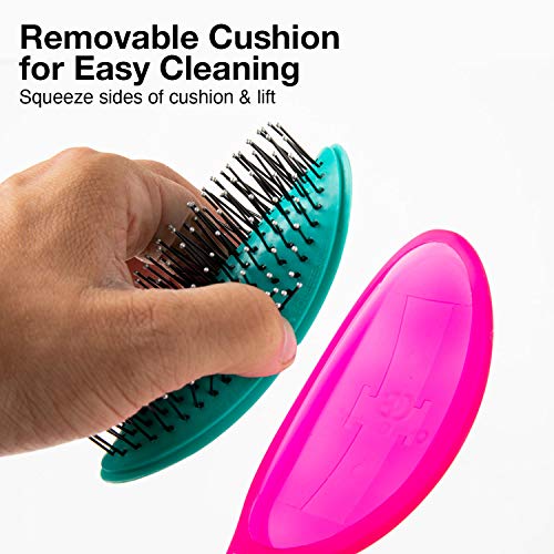 Olivia Garden OG Fırça Şekillendirici, Pürüzsüzleştirmek ve Parlaklık katmak için, Tüm saç Tipleri, kolay temizlik