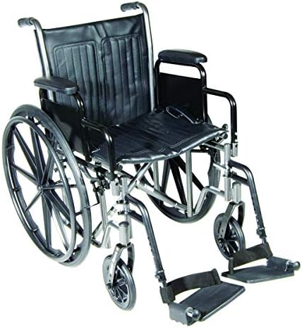 18 Tekerlekli Sandalye-Sabit Kol, Ayak Dayamasını Sallayın-Her Biri 1 / Her Biri - 43-2251