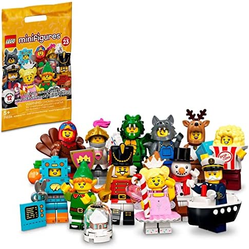 LEGO Minifigures Serisi 23 71034 Sınırlı Sayıda Yapı Oyuncak Seti; 5+ Yaş Arası Çocuklar, Erkekler ve Kızlar için