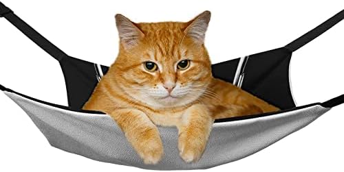 Kedi kafesi Hamak Kafatası Adam Pet Salıncak Yatak için Uygun kafes sandalye Araba Kapalı Açık 16.9x 13