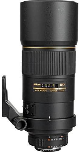 Nikon AF-S FX NIKKOR F / 4D IF-ED 300mm Sabit zoom objektifi Nikon DSLR kameralar için Otomatik Odaklama ile